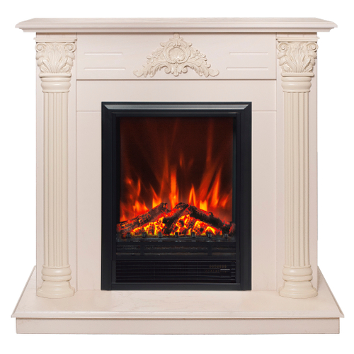 Каминокомплект Real Flame Stefania WT-F612 с очагом Eugene