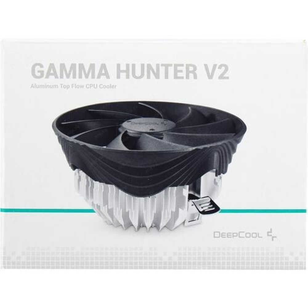 Кулер Deepcool Gamma Hunter V2 Soc-AM5/AM4/1200/1700/1851 черный 3-pin
