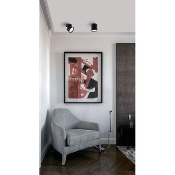 Накладной точечный светильник GX53 A5549PL-1BK чёрный Intercrus Arte lamp