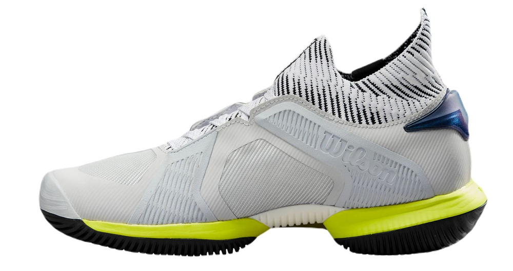Meskie buty tenisowe Wilson Kaos Rapide SFT 2024 - pearl blue/black/safety yellow