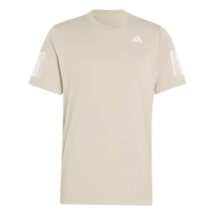 Теннисная футболка Adidas Club Tennis Climacool 3-Stripes - khaki three