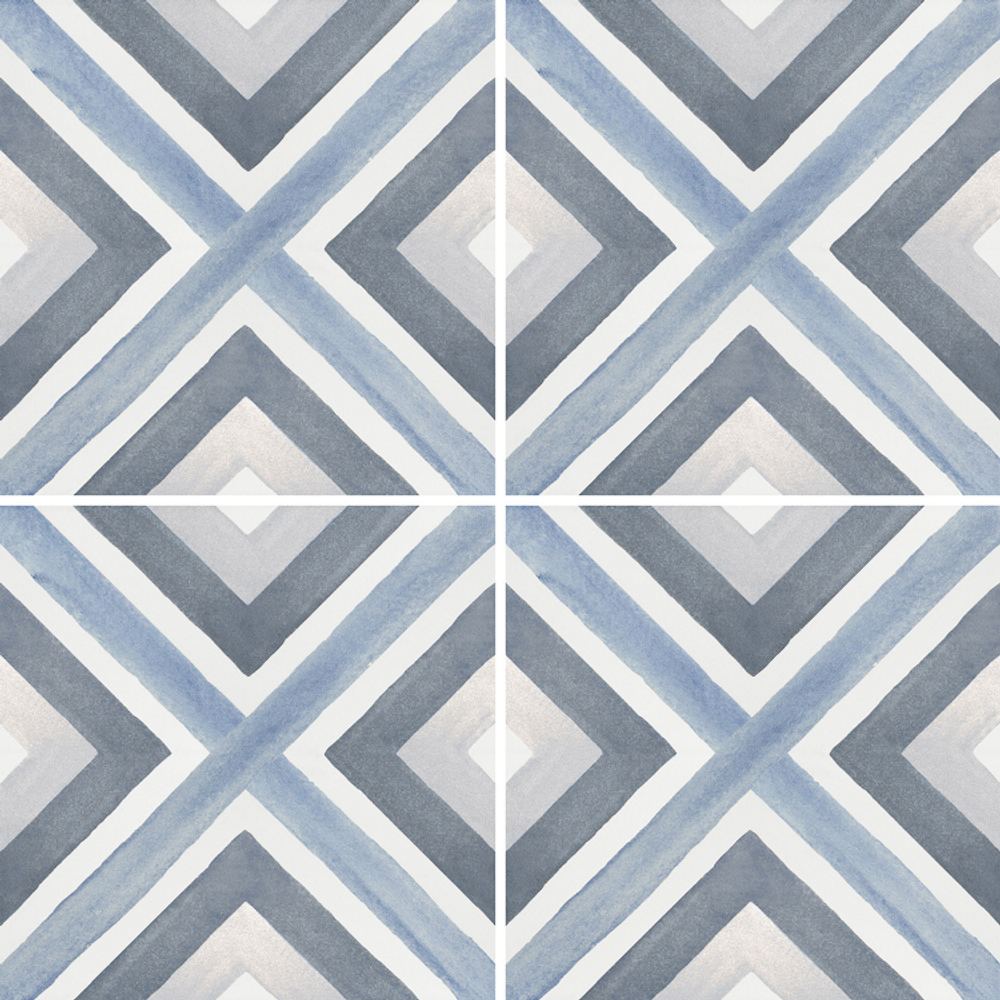 Smile Tile Artisan Blue 19,8x19,8
