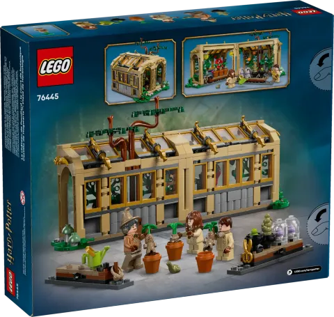 Конструктор LEGO Harry Potter 76445 Замок Хогвартс: Урок гербологии