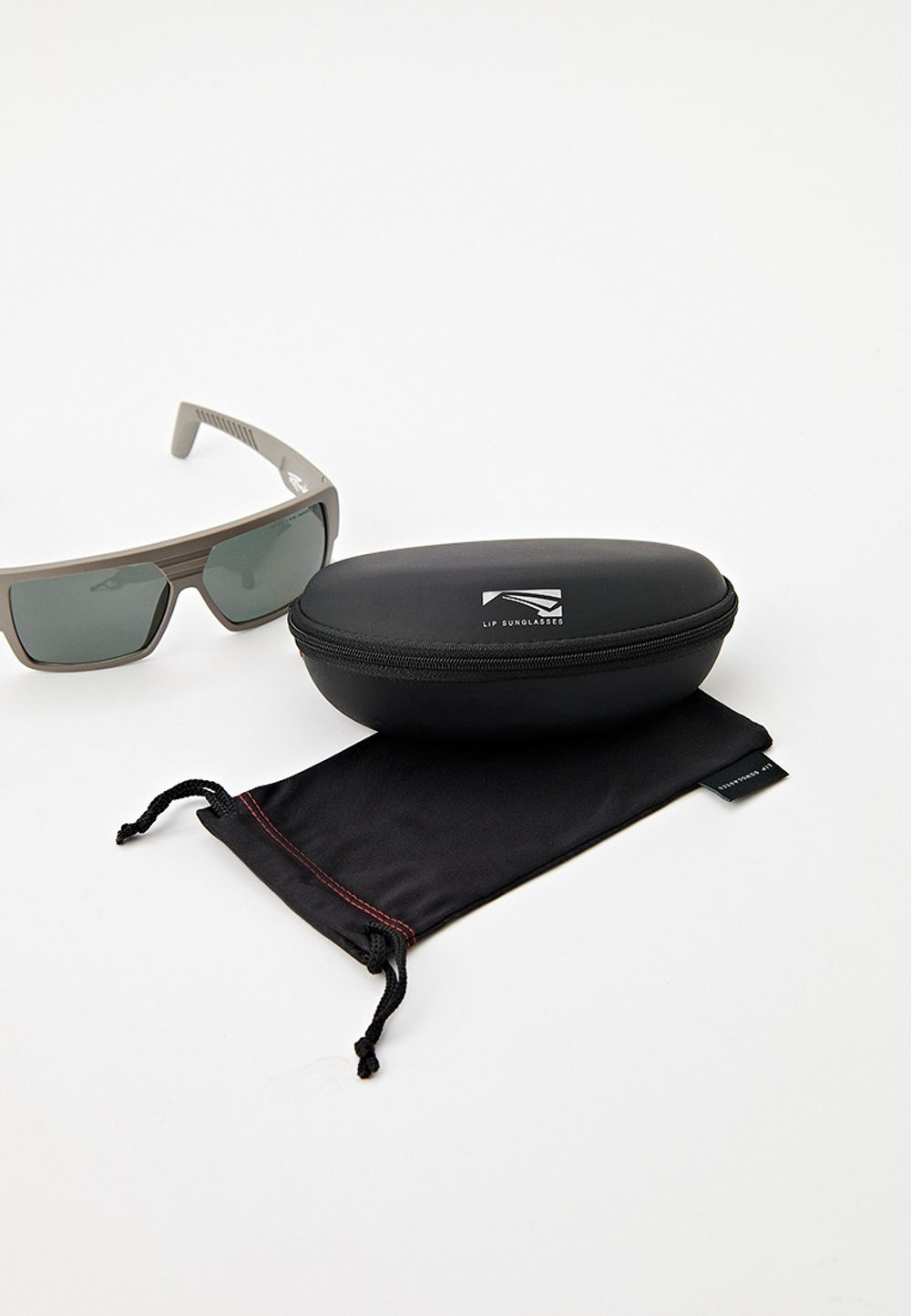 Спортивные очки LiP Rock / Matt Grey / PC Polarized / Smoke Lens