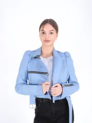 Куртка женская из натуральной кожи