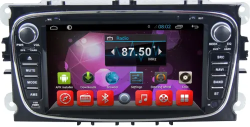 Магнитола для Ford - Kuberg KR-7005B-S10 Android 10, Быстрая, 4G SIM-слот