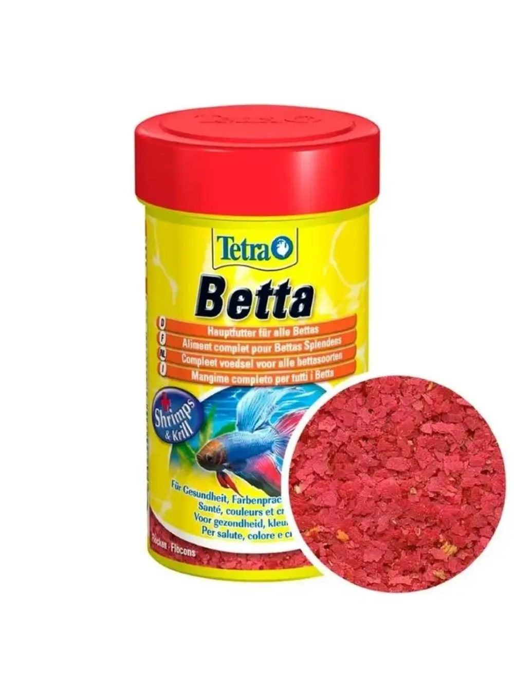 Betta Корм для лабиринтовых рыб 100мл (хлопья)