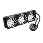Жидкостное охлаждение Alseye M360, 3х120мм, 800~1700rpm, 4-pin, Al, черный/ARGB, 3 секции, 66CFM, 35.8дБ, INTEL 1700/1200/115x/2066/2011/1366, AMD AM5/AM4/AM3(+)/AM2(+)FM1/TR4 (AS.02.01.0002)