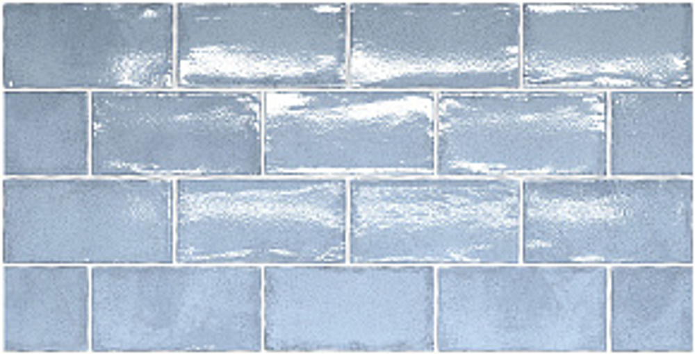 Керамическая плитка для стен EQUIPE ALTEA Ash Blue 7,5x15/ЭКИПЕ АЛТЕЯ Аш Блю 7,5x15