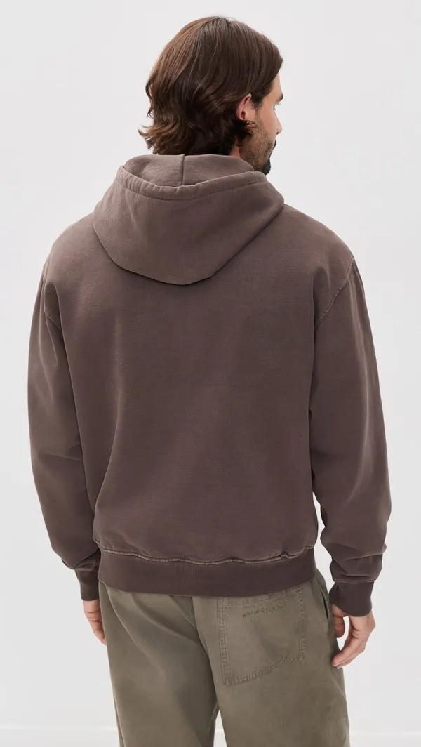 Толстовка мужская ALPHA INDUSTRIES ESSENTIAL HOODIE RELAXED FIT SWEATSHIRT (WASH)
