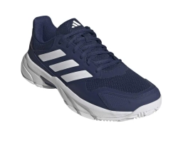 Мужские кроссовки теннисные Adidas CourtJam Control 3 M - dark blue/cloud white/dark blue