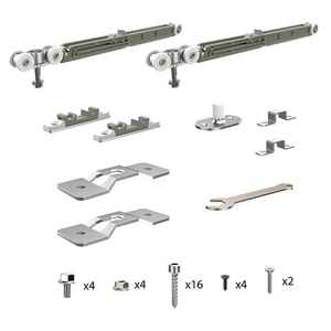 Комплект для раздвижных дверей ARMADILLO SLD.Comfort - PRO SET 2 PROF soft close/80 /49571/