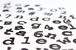 Набор магнитов на холодильник alphabet