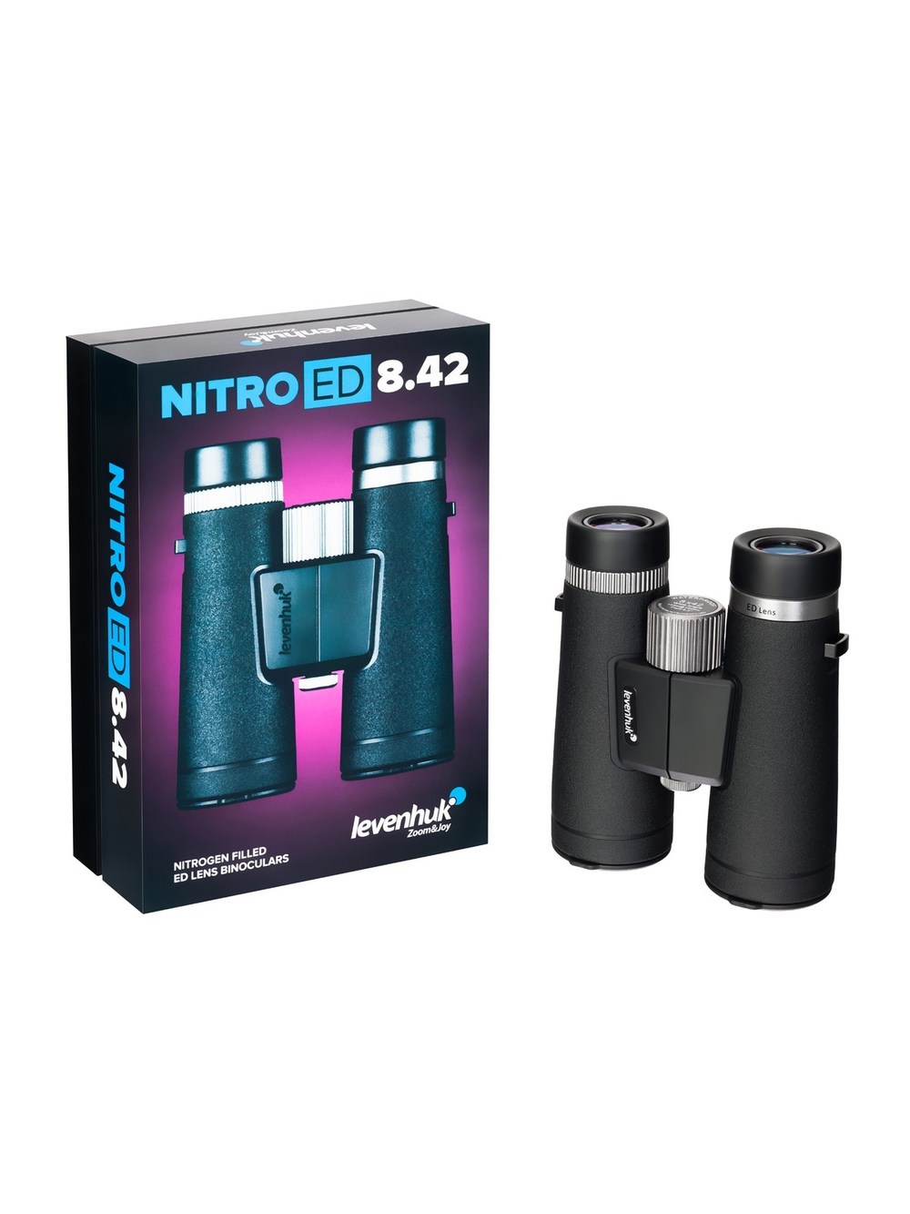 Бинокль Levenhuk Nitro ED 8x42