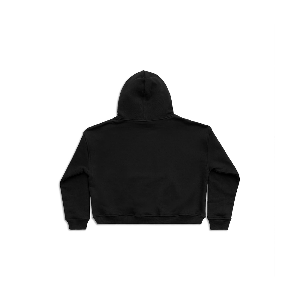 LAMPEDUSA CROPPED HOODIE OVERSIZED