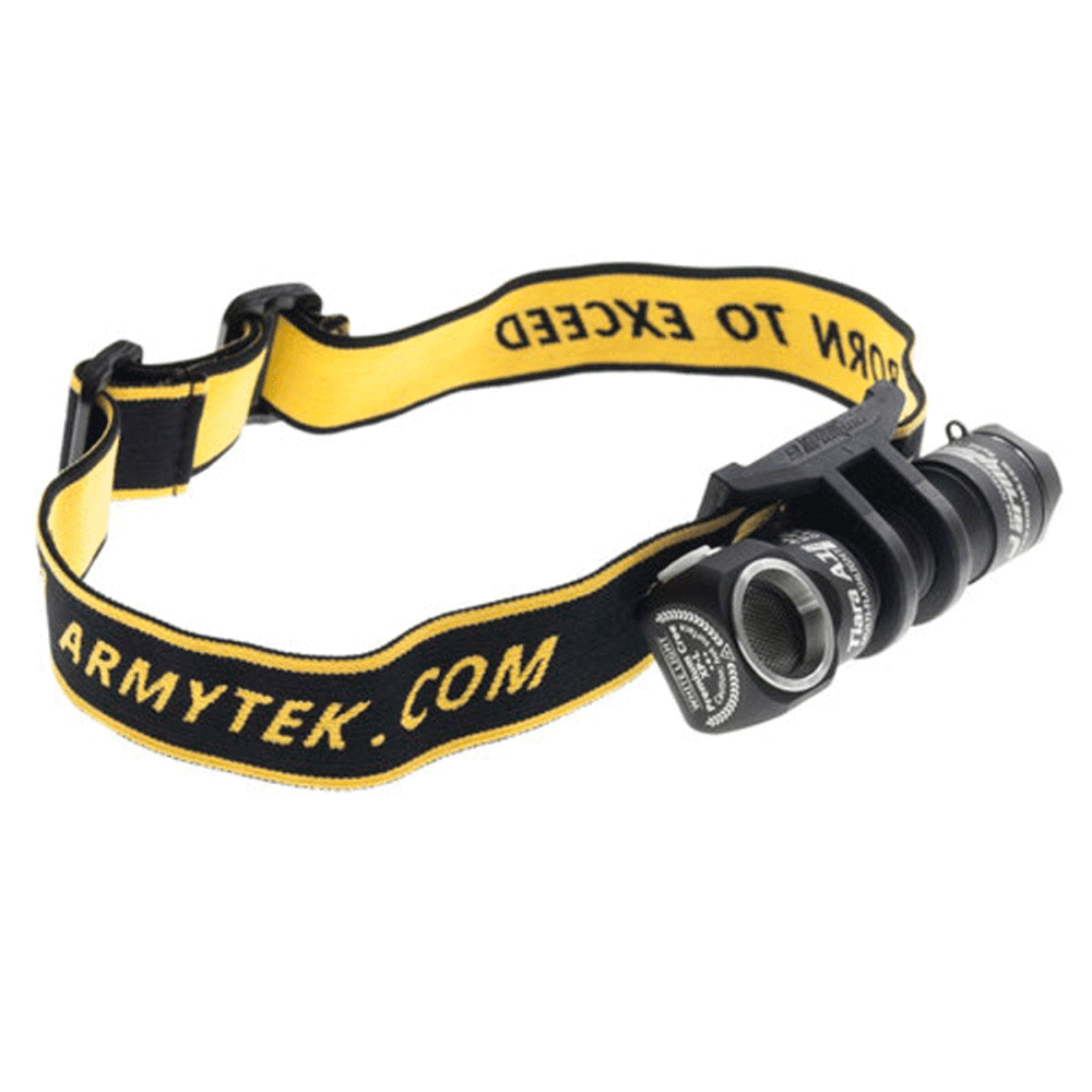 Фонарь Armytek Tiara A1 Pro v2 (Налобный) (Белый свет) XP-L 600 лм 86 м 1хАА/1х14500 без батареек