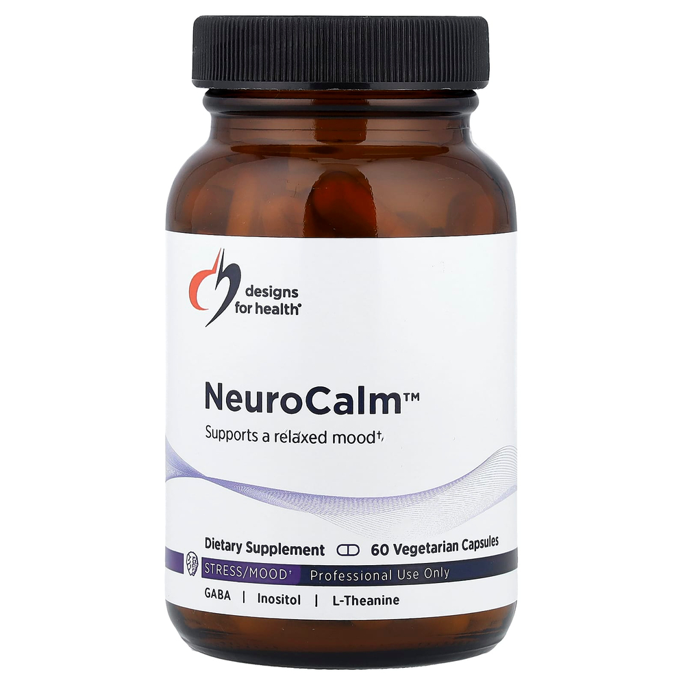 Designs For Health, NeuroCalm™, 60 вегетарианских капсул