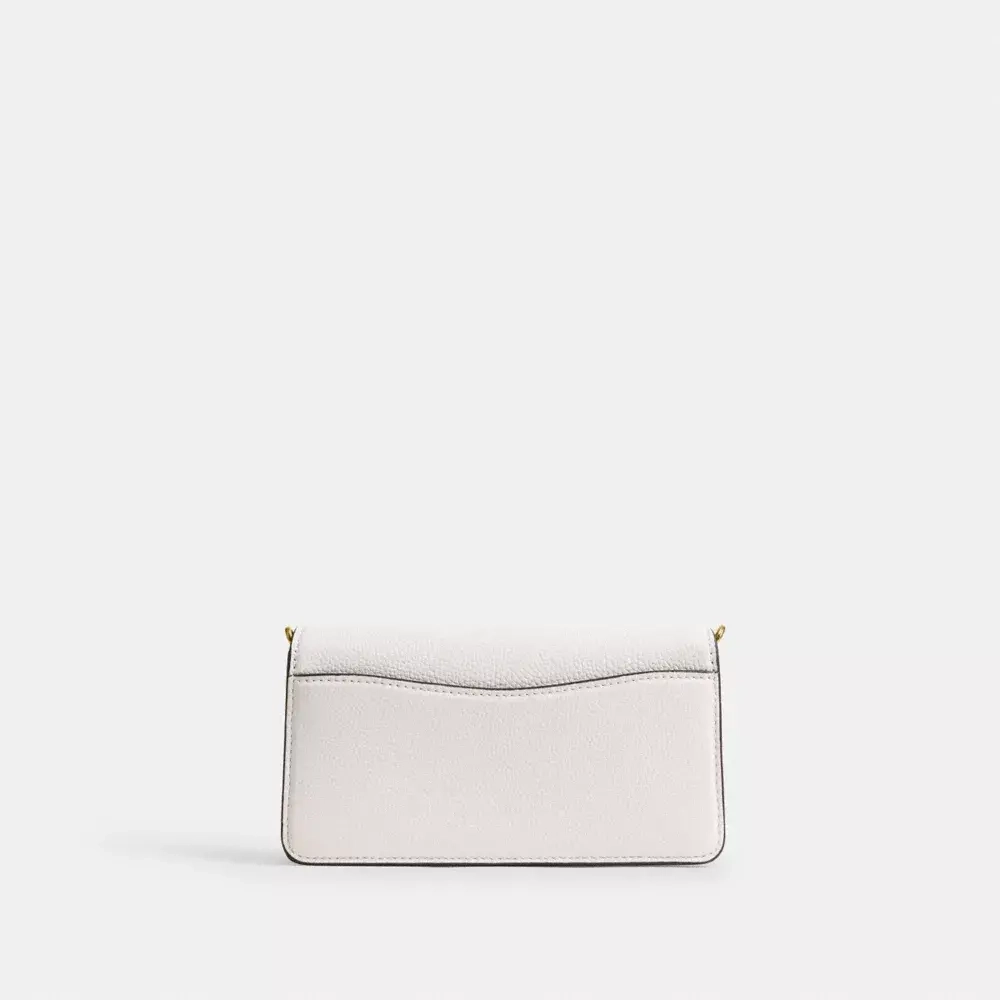 COACH СУМКА ЧЕРЕЗ ПЛЕЧО TABBY 19 С ЦЕПОЧКОЙ, БЕЛЫЙ