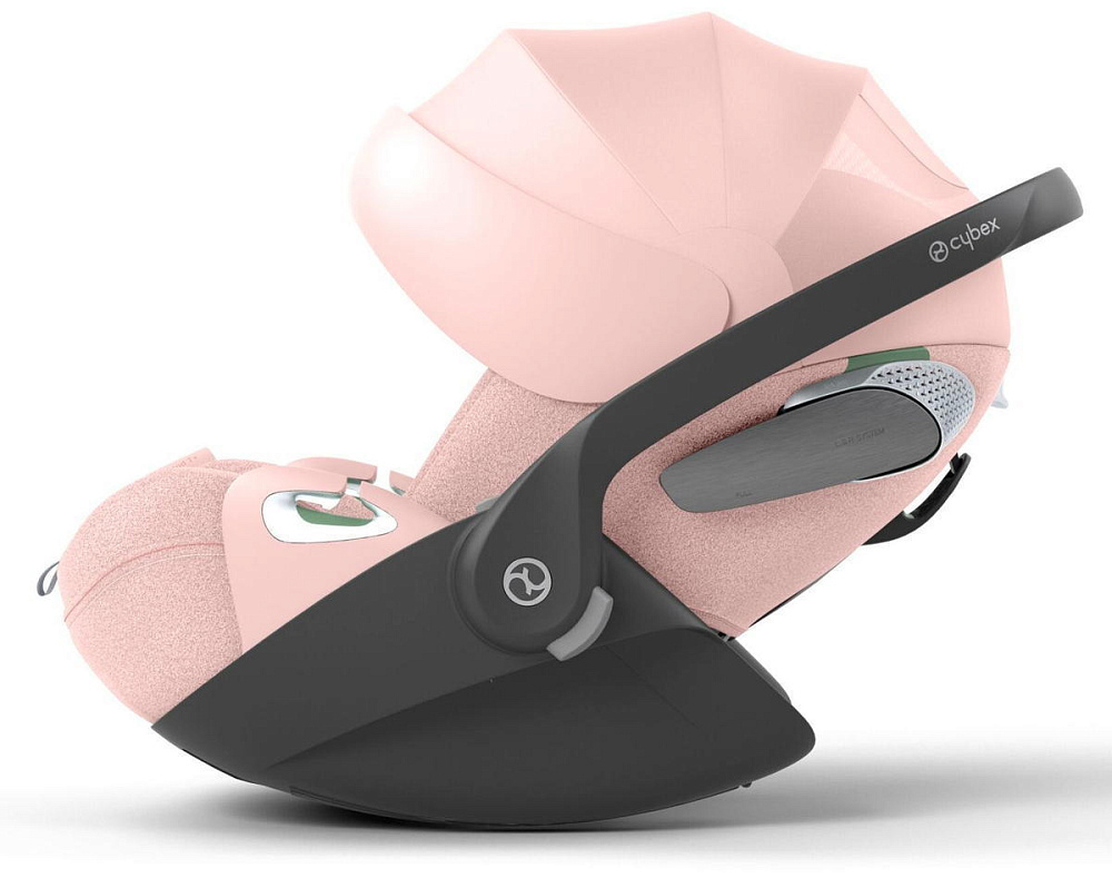 Коляска 3 в 1 Cybex Priam IV Rosegold complete и автокресло Cloud T i-Size Peach Pink Plus Mirage Grey