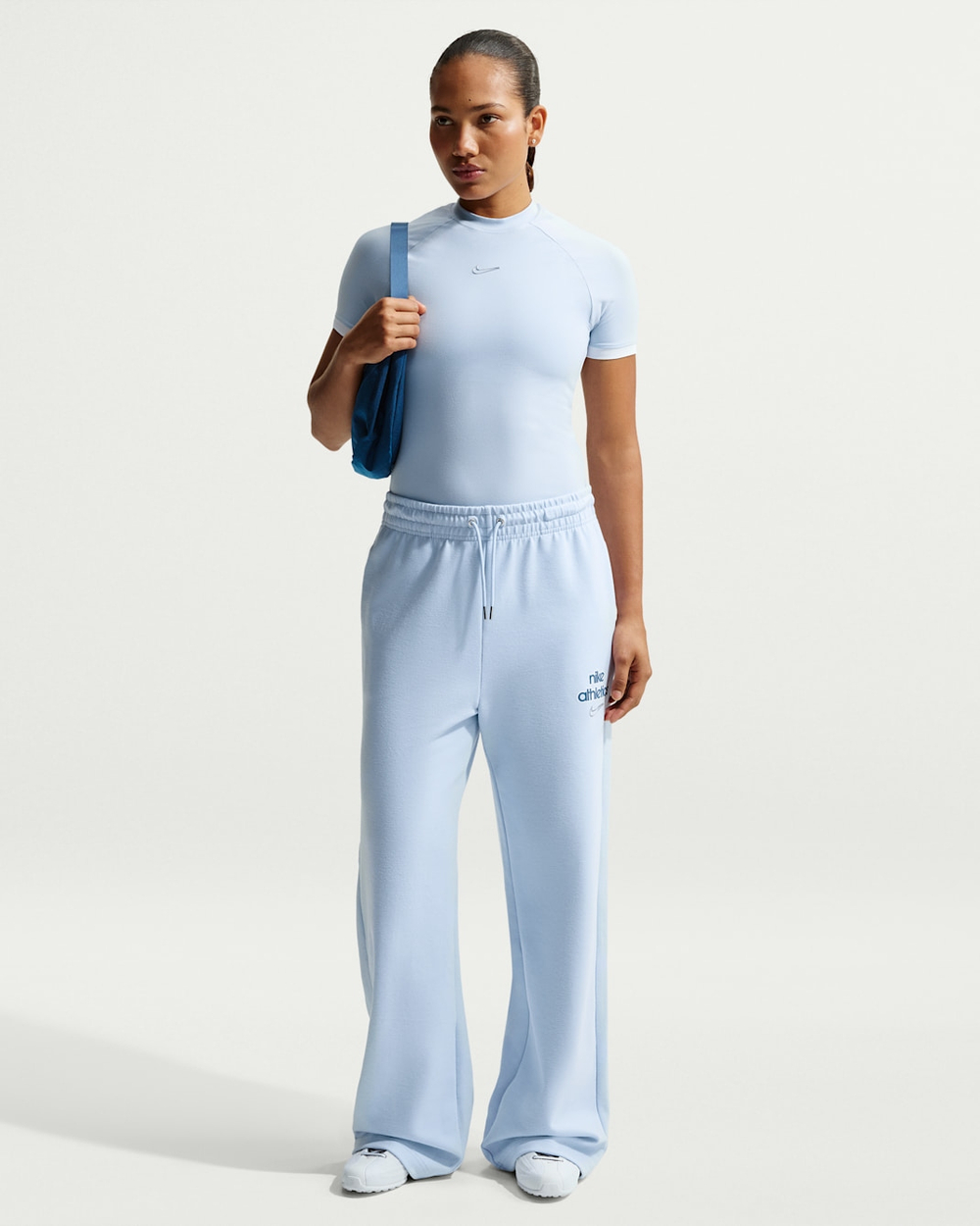 Футболка женская NIKE W NK SS FITTED TOP GLS