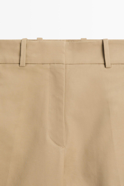 Massimo Dutti Брюки с регулируемой застежкой - STUDIO, верблюжий
