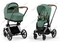Детская коляска Cybex Priam IV 2 в 1 Leaf Green шасси Chrome