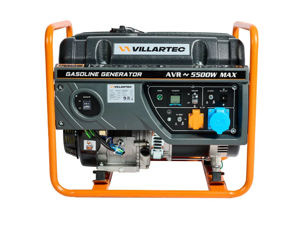 Генератор бензиновый Villartec GG6300C