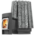 Дровяная банная печь Grill'D Cometa Vega 450 Long Max Stone Pro (Серпентинит)