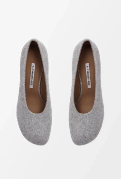 Туфли TIME light grey 80 мм