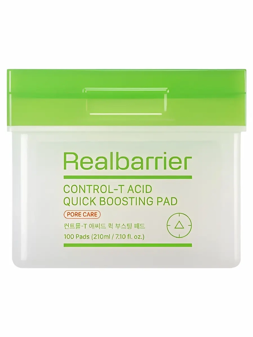 Real Barrier Отшелушивающие пэды для сужения пор и сияния кожи Control-T Acid Quick Boosting Pad 100 шт