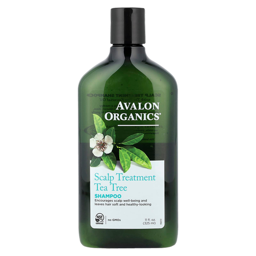Avalon Organics, Шампунь для кожи головы, чайное дерево, 325 мл (11 жидк. унций)