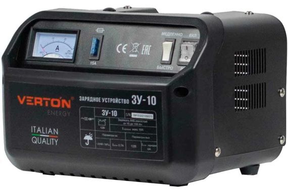 Зарядное устройство Energy ЗУ-10 12В 15-100Ач 37312