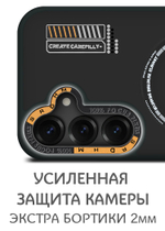 Дизайнерский чехол из мягкого пластика для SAMSUNG GALAXY S25 (не ULTRA/ FE/ PLUS!) с MagSafe и усиленной защитой камеры