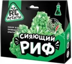Игрушка: Научно-познавательный набор "Сияющий риф", зеленый, модели