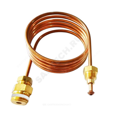Трубка импульсная 3380H.CP01 2м G1/8" с адаптером G 1/4" для балансировочных клапанов Benarmo