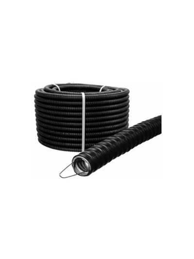 Металлорукав в ПВХ изоляции Р3-ЦПнг 15 черн. (уп.50м) TOKOV ELECTRIC TKE-MR-PVC-15-50-C05