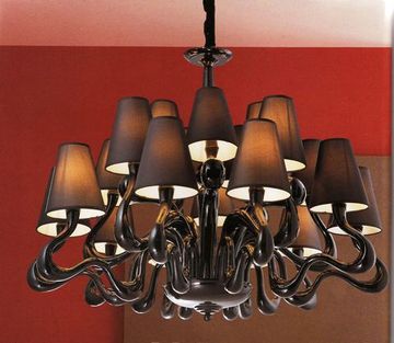replica chandelier  Ode 1647  by Jacco Maris ( 18 shades )
