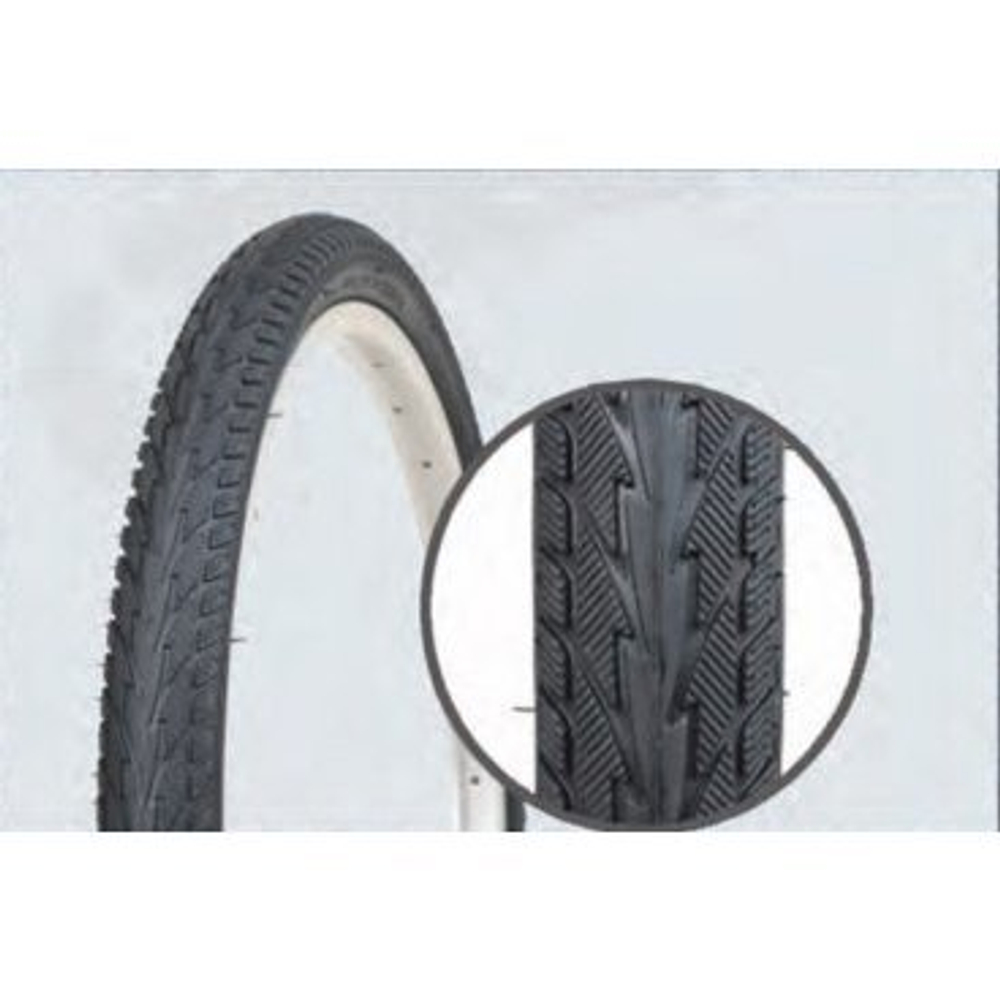 Покрышка велосипедная 26*1.75 черная PQ 703 26*1.75 black