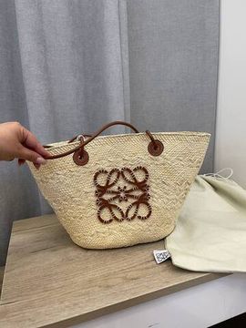 Сумка светло-желтая женская коллекционная Loewe BP-52085