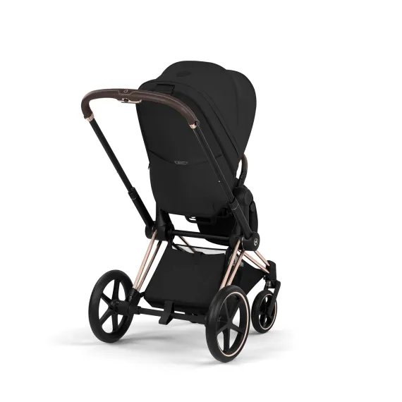 Детская коляска Cybex Priam V Style 2 в 1 Sepia Black на раме Rosegold