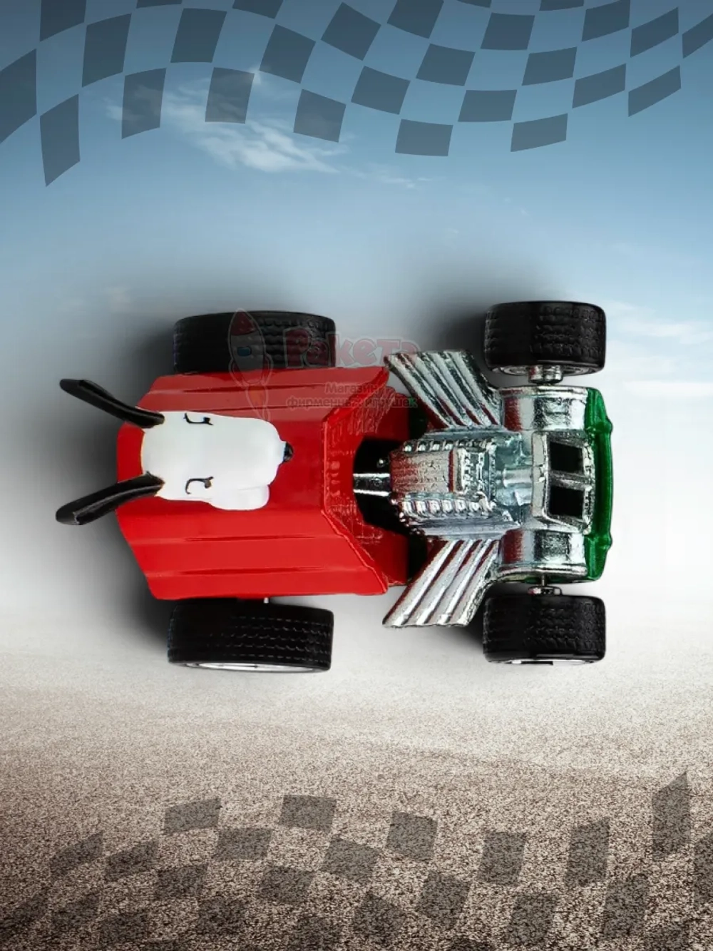 Машинка Хот Вилс Премиум Snoopy HXD63 JBL84