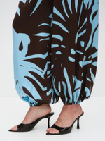 Костюм летний шелковый "ART SILK", 713.9072.09.01, цвет монстера бирюза