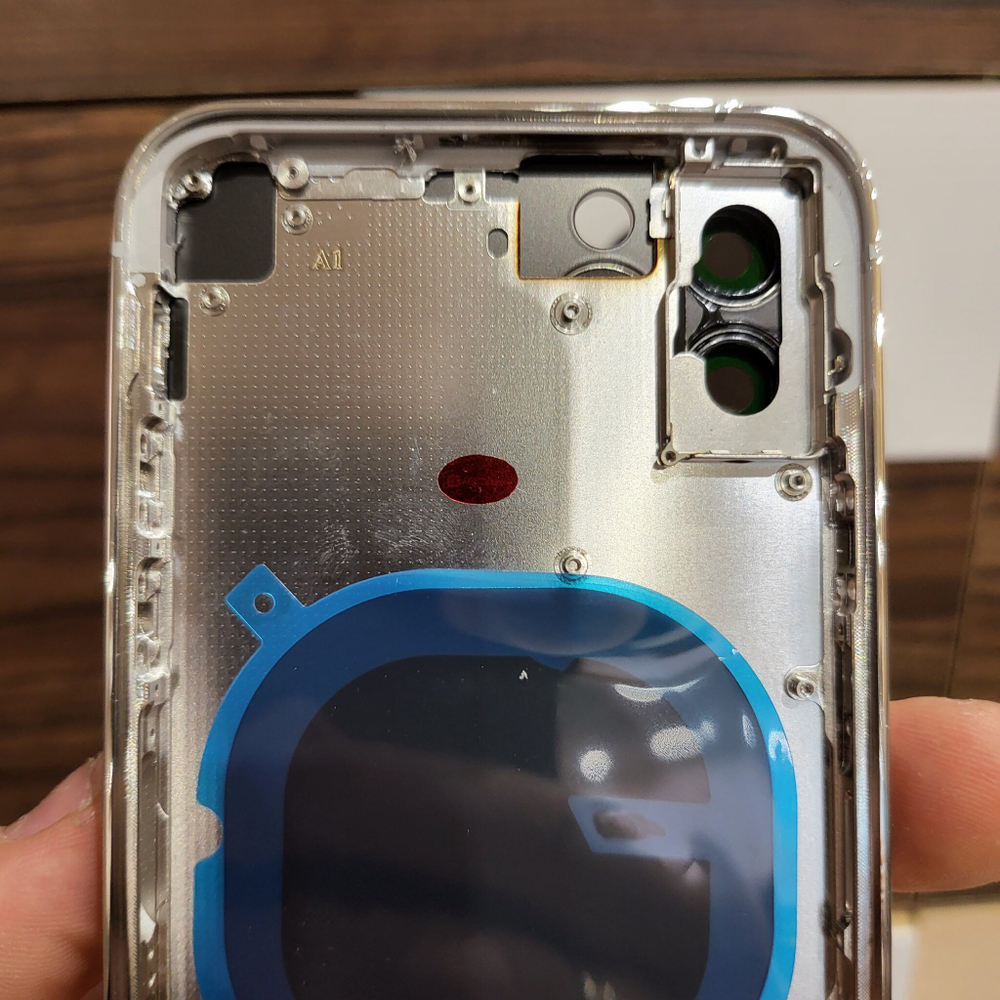 Корпус для iPhone X в стиле iPhone 14Pro (цвет: Gold - Золотой)