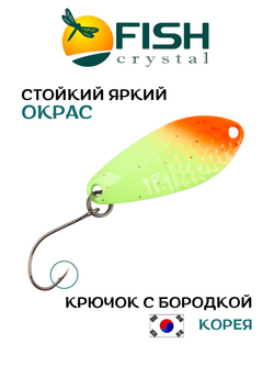 Блесна Fish Crystal FALENA 30 мм 3г на форель цвет 76