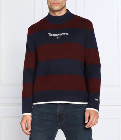 свитер Tommy Jeans - бордовый(DM0DM15154)