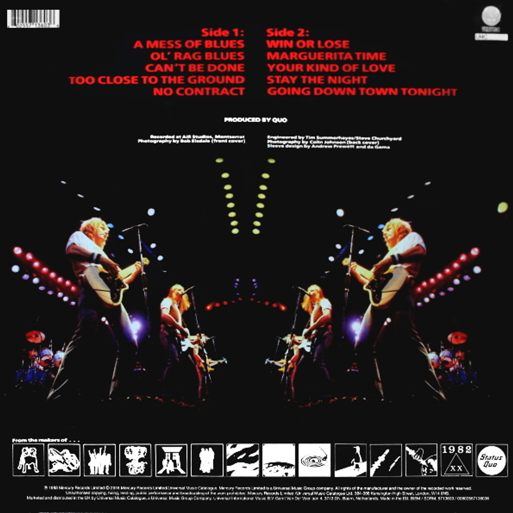 Status Quo / Back To Back (LP)