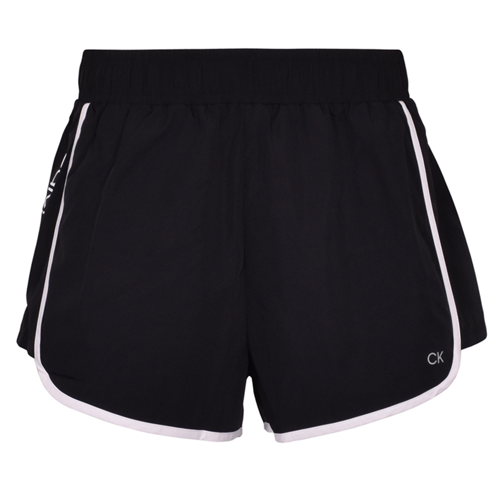 Женские Шорты теннисные Calvin Klein Woven Short - black
