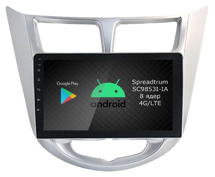 Магнитола для Hyundai Solaris 2010-2016 - Airok RI-2003 Android 12, Быстрая, SIM-слот