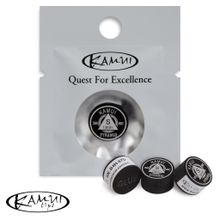 Наклейка для кия Kamui Pyramid Black ø13мм Soft 1шт.