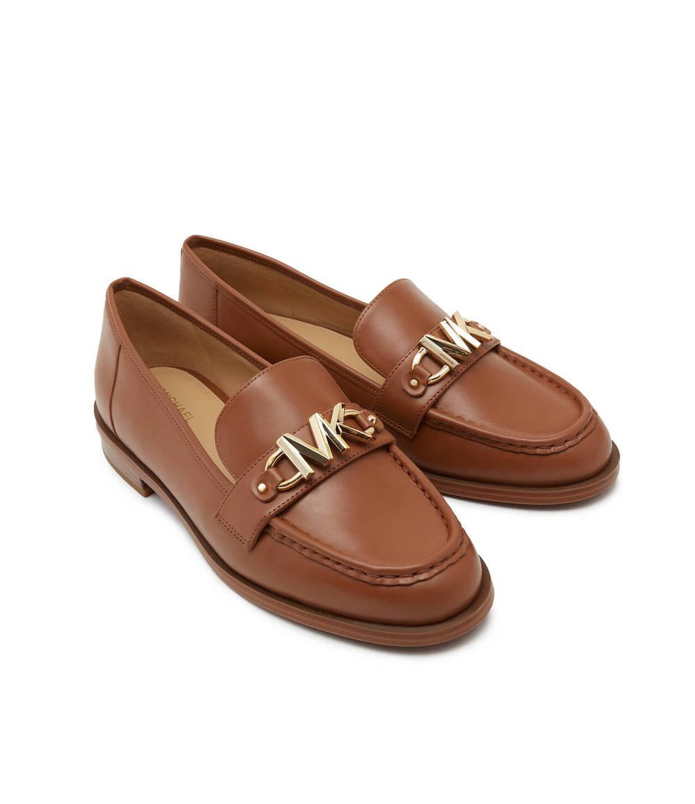 Кожаные мокасины shoe rubber Michael Kors - коричневый(40F3TGFP1L)